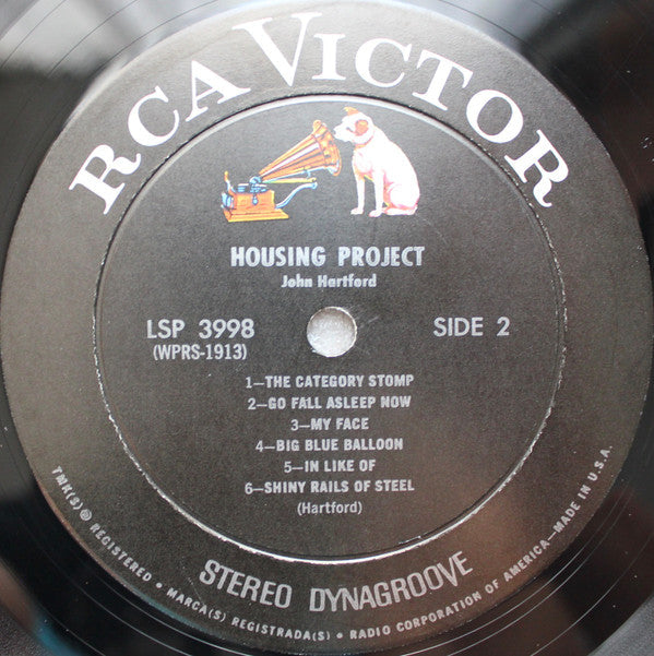 John Hartford - Housing Project - LP