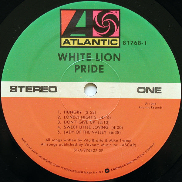 White Lion - Pride - LP