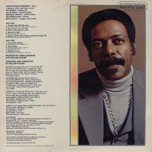 David Fathead Newman* - Concrete Jungle - LP