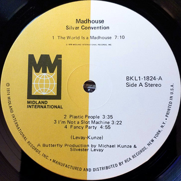 Silver Convention - Madhouse - LP