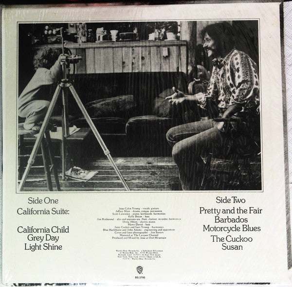 Jesse Colin Young - Light Shine - LP