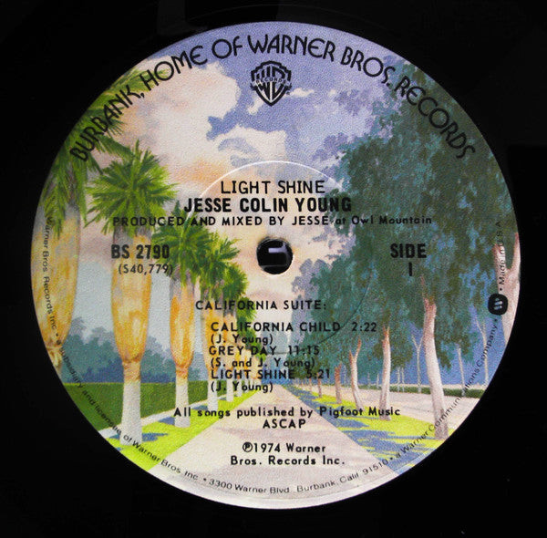 Jesse Colin Young - Light Shine - LP