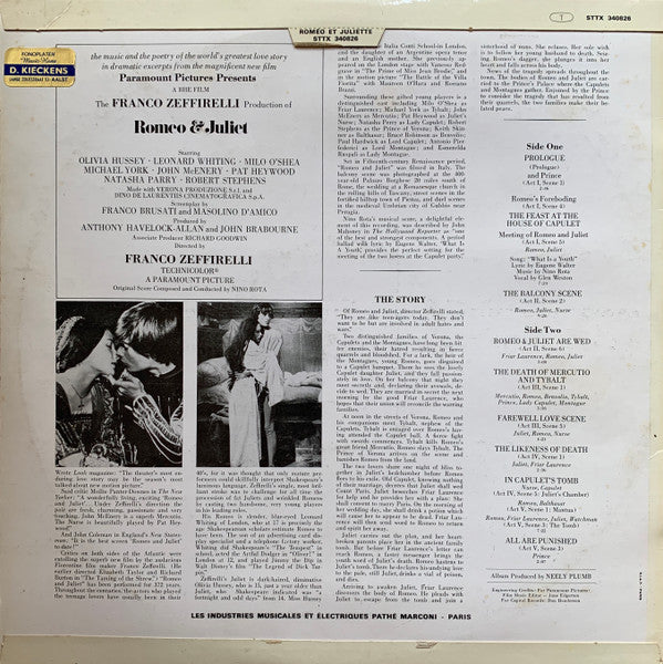 Nino Rota - Romeo & Juliet - LP