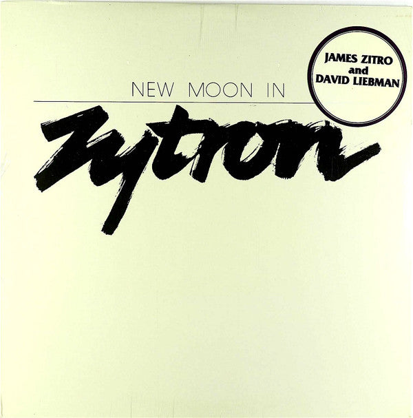 Zytron - New Moon In Zytron - LP