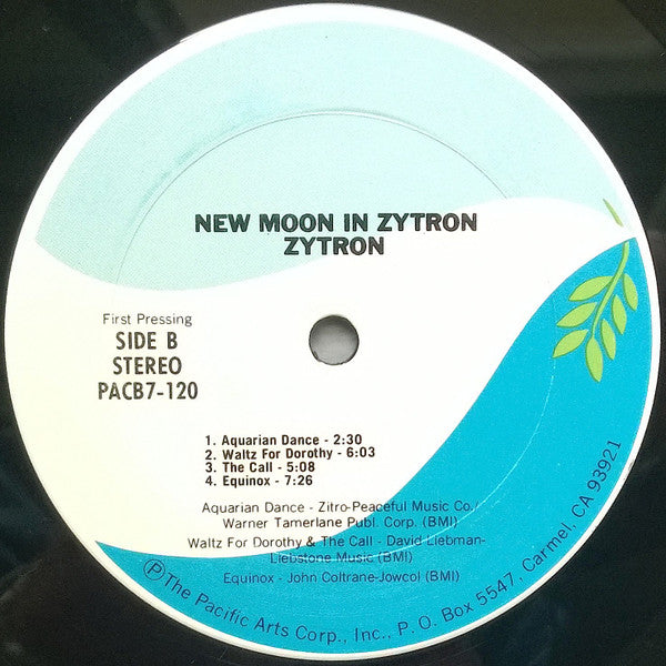 Zytron - New Moon In Zytron - LP