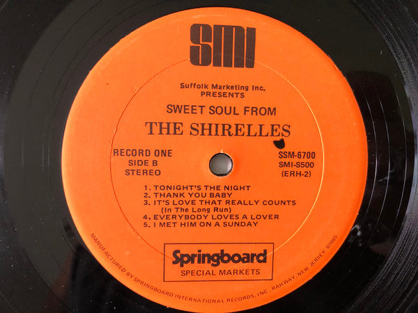 The Shirelles - Sweet Soul From The Shirelles - LP