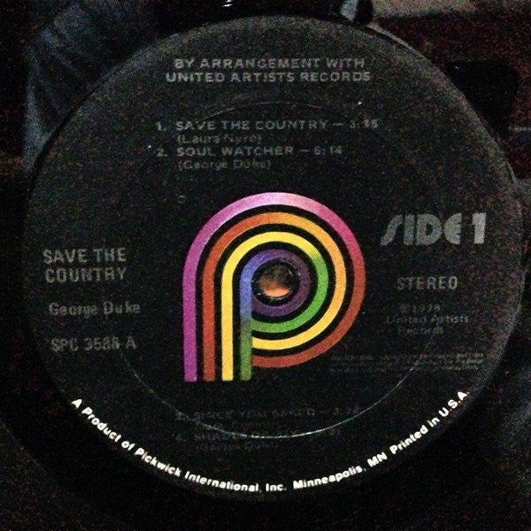 George Duke - Save The Country