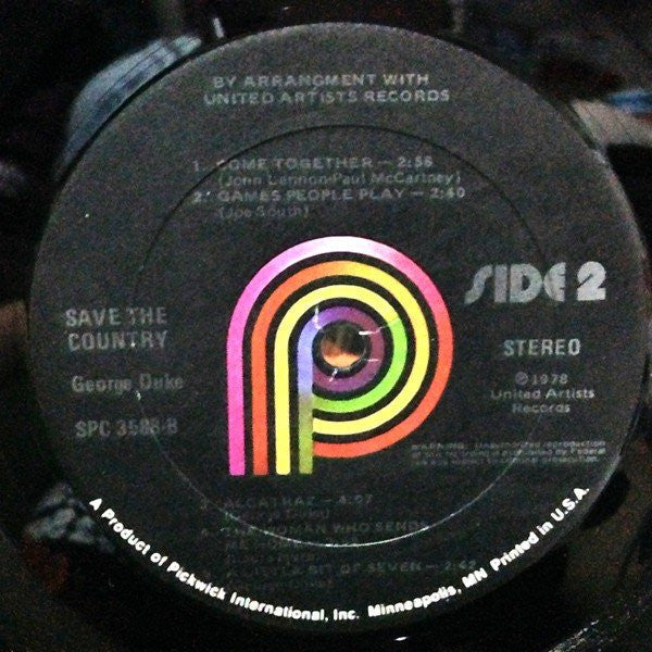 George Duke - Save The Country