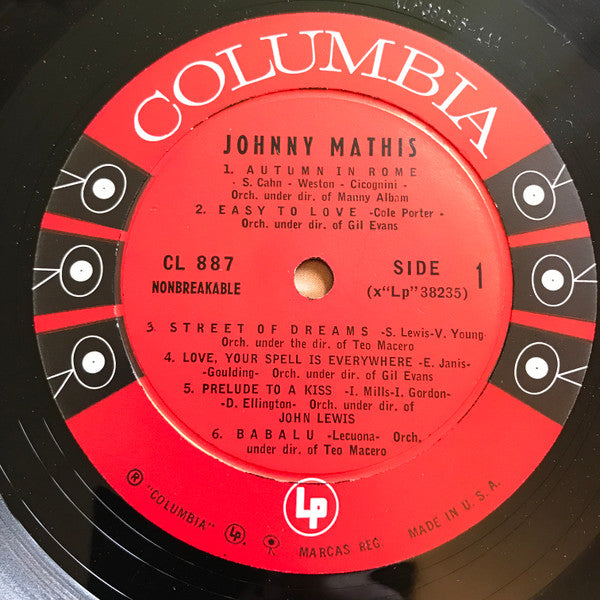 Johnny Mathis - Johnny Mathis - LP