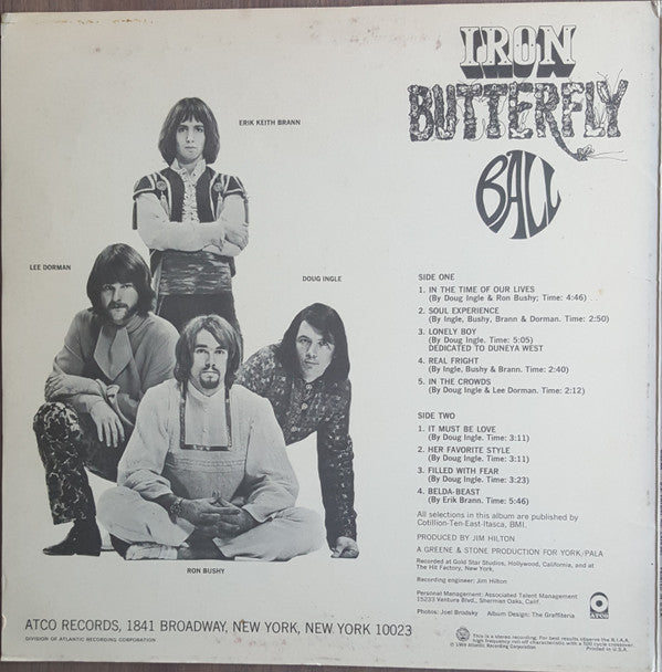 Iron Butterfly - Ball - LP
