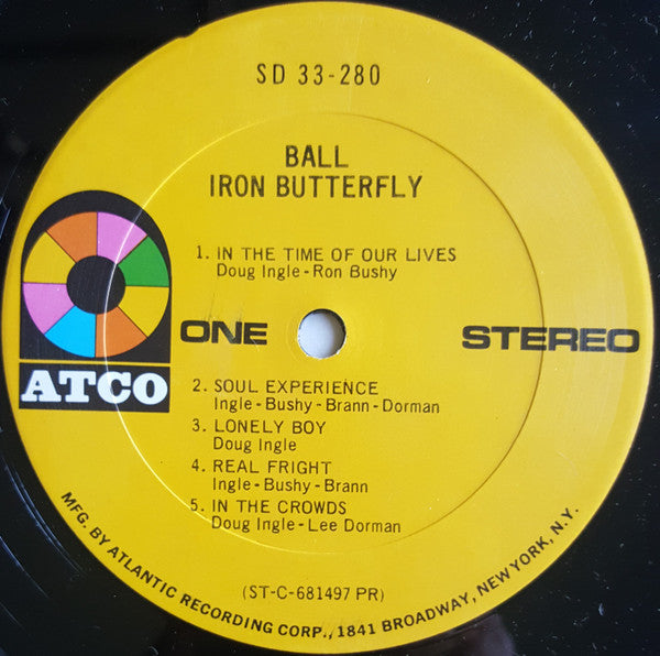 Iron Butterfly - Ball - LP