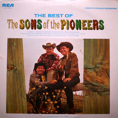 The Sons Of The Pioneers - The Best Of - LP