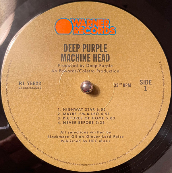 Deep Purple - Machine Head - LP