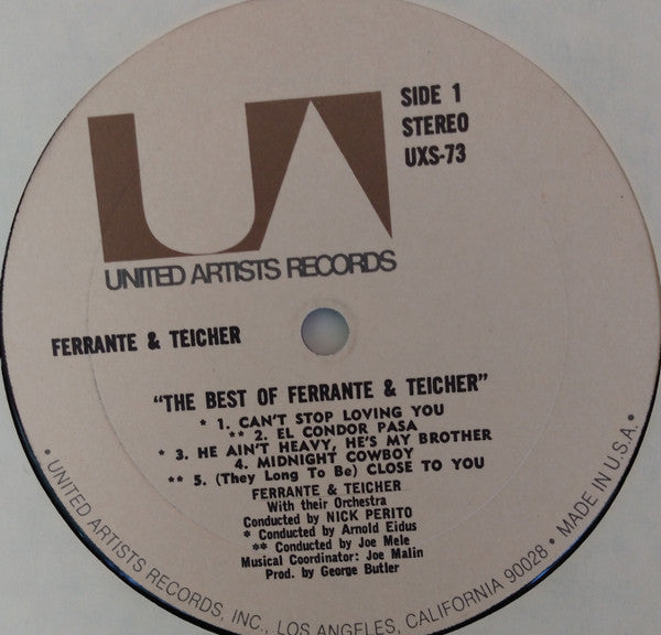 Ferrante & Teicher - The Best Of Ferrante & Teicher - LP