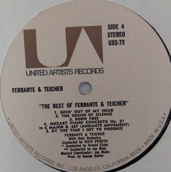 Ferrante & Teicher - The Best Of Ferrante & Teicher - LP