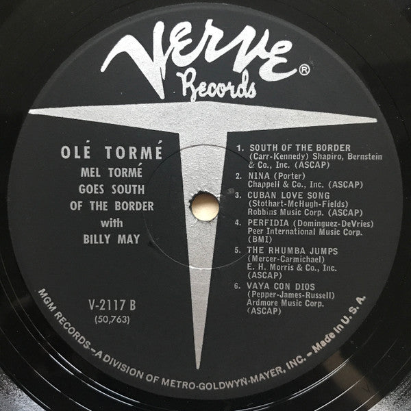 Mel Tormé With Billy May - Olé Tormé - LP
