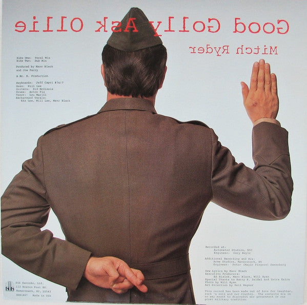 Mitch Ryder - Good Gollie Ask Ollie - LP