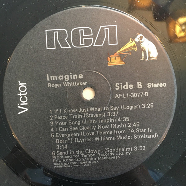 Roger Whittaker - Imagine - LP
