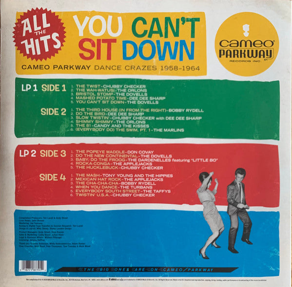 Various - You Can't Sit Down (Cameo Parkway Dance Crazes 1958-1964) - LP