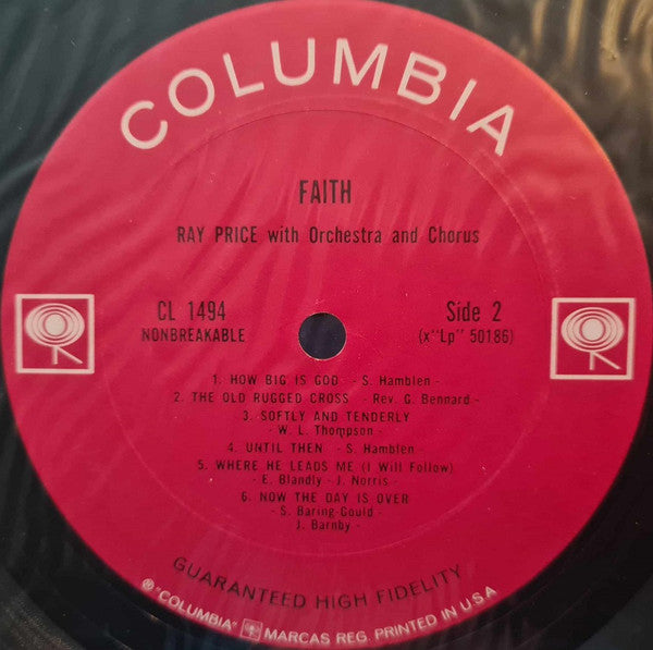 Ray Price - Faith... - LP