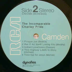 Charley Pride - The Incomparable Charley Pride - LP