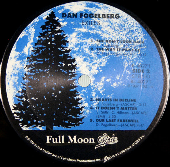 Dan Fogelberg - Exiles - LP