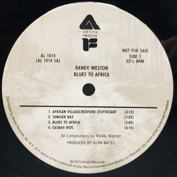Randy Weston - Blues To Africa - LP