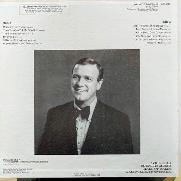 Eddy Arnold - Walkin' In Love Land - LP
