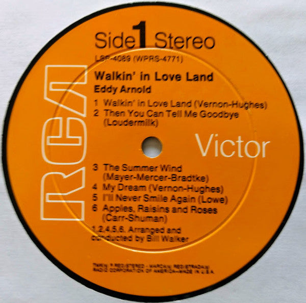 Eddy Arnold - Walkin' In Love Land - LP