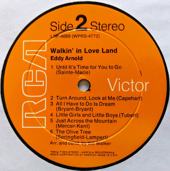 Eddy Arnold - Walkin' In Love Land - LP