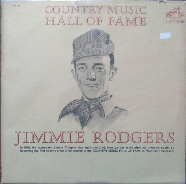 Jimmie Rodgers - Country Music Hall Of Fame - LP