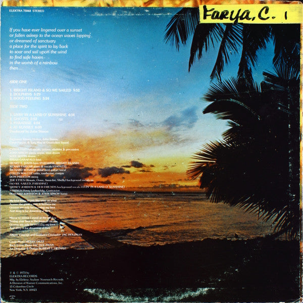 Cyrus Faryar - Islands - LP