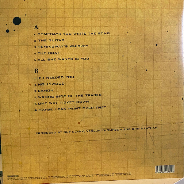 Guy Clark - Somedays The Song Writes You - LP