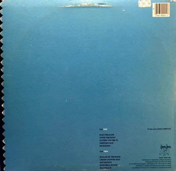Bad Company (3) - Rough Diamonds - LP