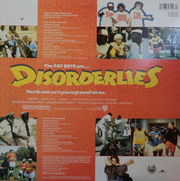 Various - Disorderlies: Original Motion Picture Soundtrack - LP