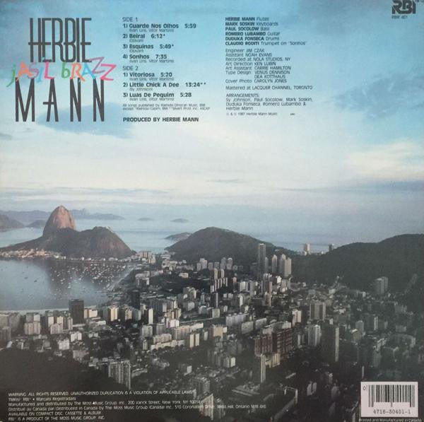 Herbie Mann - Jasil Brazz - LP
