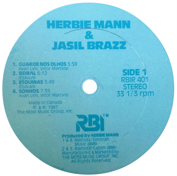 Herbie Mann - Jasil Brazz - LP