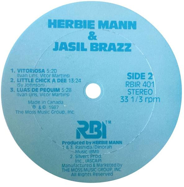 Herbie Mann - Jasil Brazz - LP
