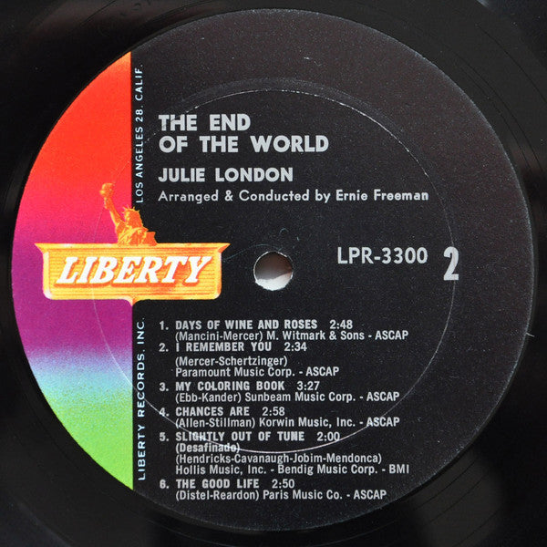 Julie London - The End Of The World - LP