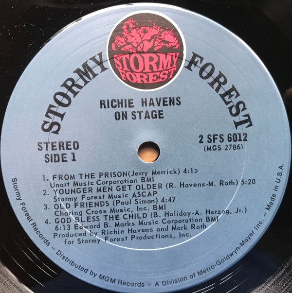Richie Havens - On Stage - LP