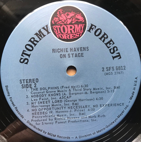 Richie Havens - On Stage - LP