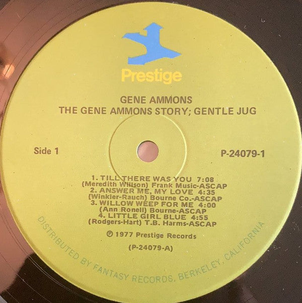 Gene Ammons - The Gene Ammons Story: Gentle Jug - LP