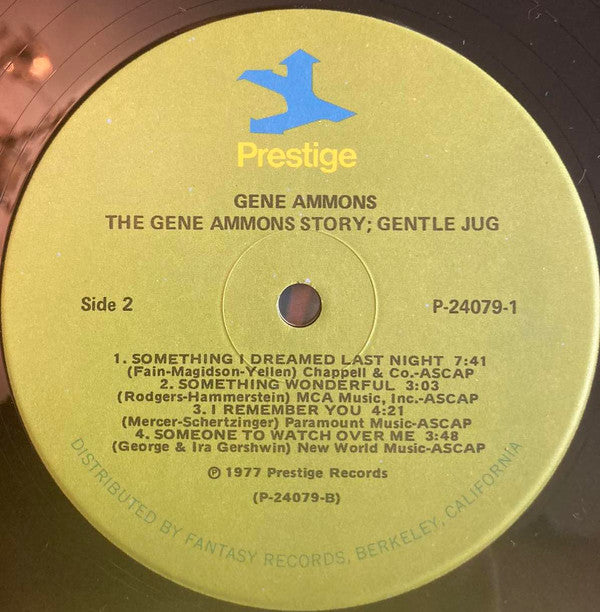 Gene Ammons - The Gene Ammons Story: Gentle Jug - LP