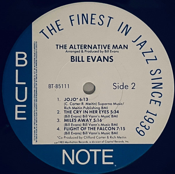 Bill Evans  - The Alternative Man