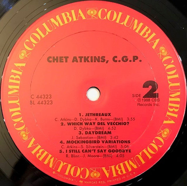 Chet Atkins - Chet Atkins C.G.P. - LP