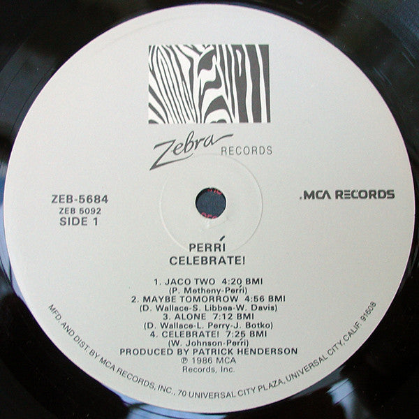 Perri - Celebrate - LP