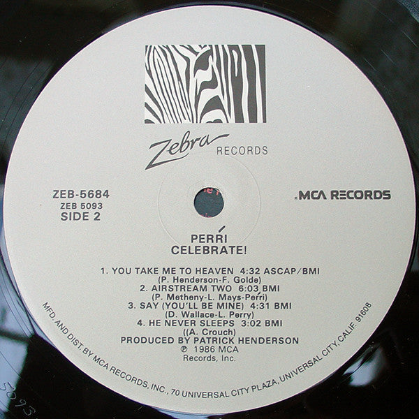 Perri - Celebrate - LP
