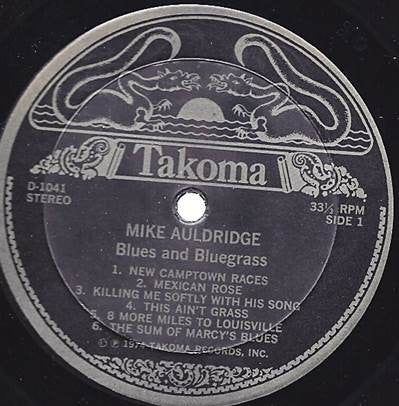 Mike Auldridge - Blues And Blue Grass - LP