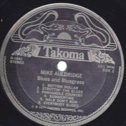 Mike Auldridge - Blues And Blue Grass - LP