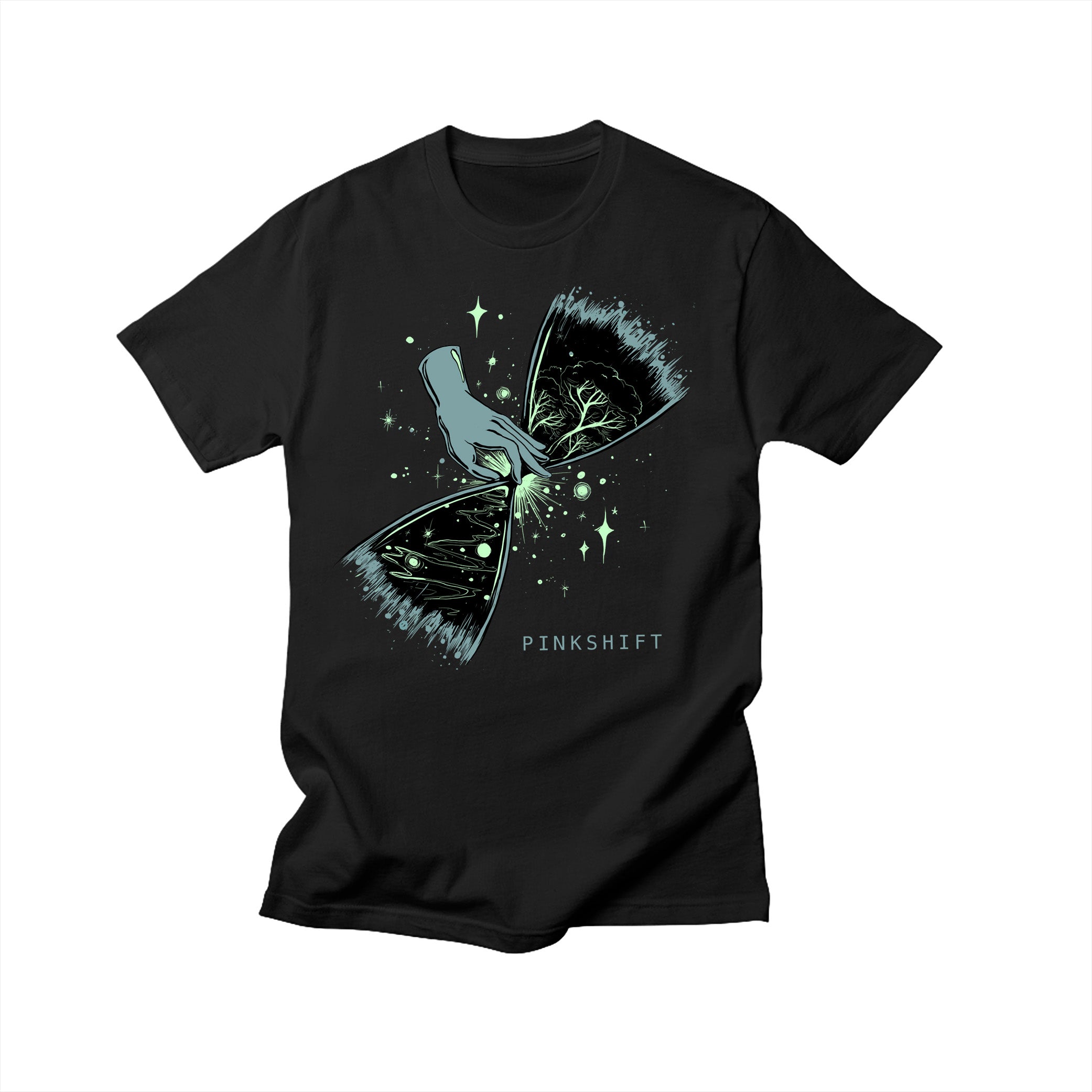 Pinkshift 'Hourglass' Black T-Shirt